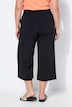 Culotte, gerades Bein, Elastikbund, Seitenschlitze