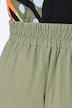Culotte, gerades Bein, Elastikbund, Seitenschlitze