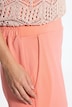 Culotte, gerades Bein, Elastikbund, Seitenschlitze
