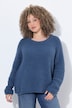 Pullover, Rollkanten, Rundhals, Langarm