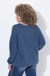 Pullover, Rollkanten, Rundhals, Langarm