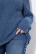 Pullover, Rollkanten, Rundhals, Langarm