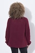 Pullover, Rollkanten, Rundhals, Langarm