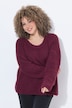 Pullover, Rollkanten, Rundhals, Langarm