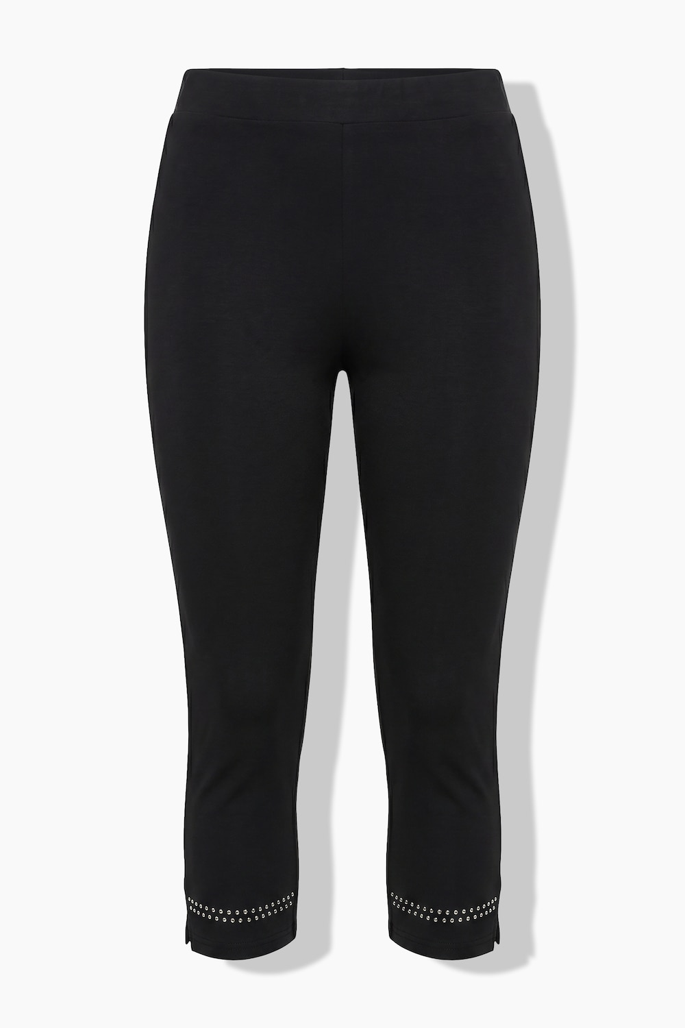 Stora storlekar Caprileggings, Dam, svart, storlek: 50, Viskos, Angel of Style