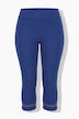 Capri-Leggings, schmale Passform, Ziernieten am Saum