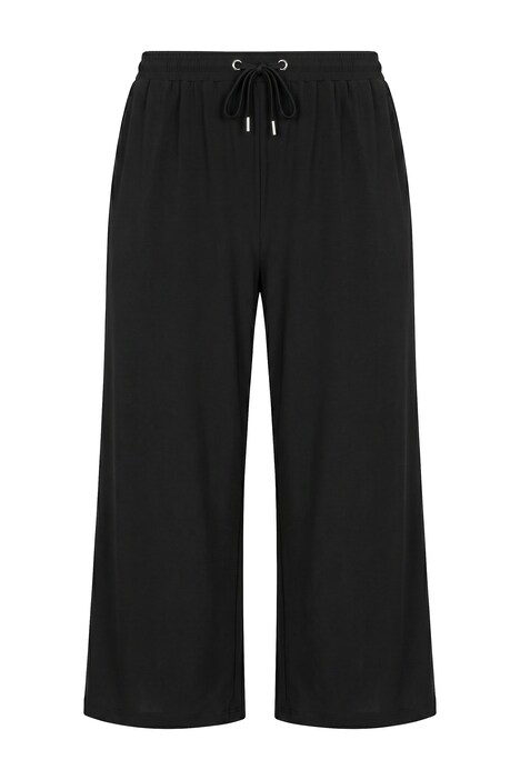 Culottes, straight leg, elasticated waistband