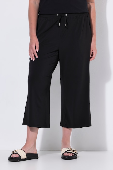 Culotte, gerades Bein, Elastikbund