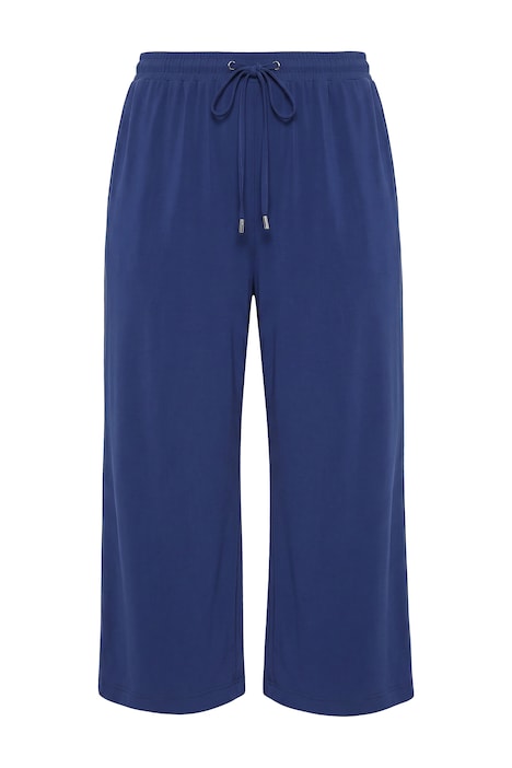 Culottes, straight leg, elasticated waistband