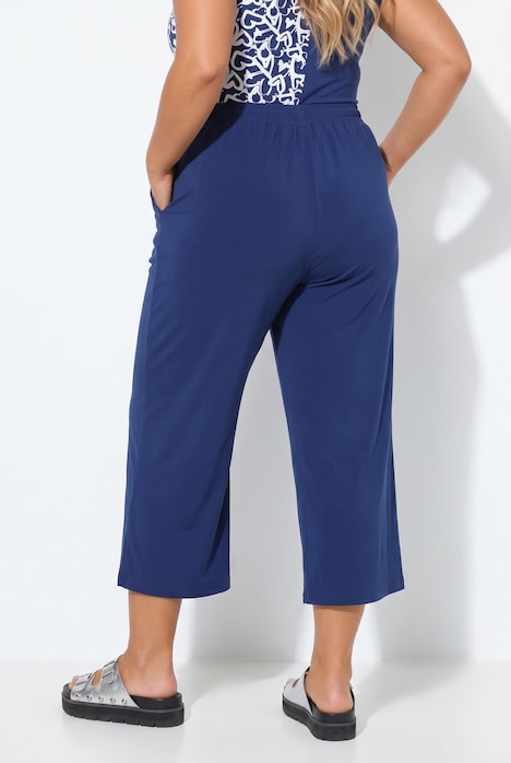 Culotte, gerades Bein, Elastikbund
