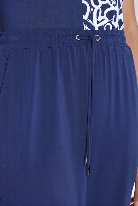 Culotte, gerades Bein, Elastikbund