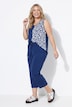 Culotte, gerades Bein, Elastikbund