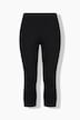 Capri-Leggings, schmale Passform, Elastikbund, Saumschlitz