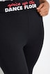 Capri-Leggings, schmale Passform, Elastikbund, Saumschlitz