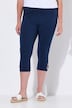 Capri-Leggings, schmale Passform, Elastikbund, Saumschlitz