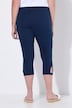 Capri-Leggings, schmale Passform, Elastikbund, Saumschlitz