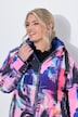 Veste réversible, imprimé/unie, capuche, fermeture éclair, manches longues