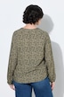 Bluse, Paisleymuster, Tunika-Ausschnitt, Langarm