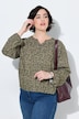 Bluse, Paisleymuster, Tunika-Ausschnitt, Langarm