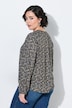 Bluse, Paisleymuster, Tunika-Ausschnitt, Langarm