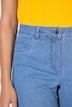 Jeans-Culotte, weites Bein, Blumen-Motiv, 5-Pocket