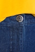 Jeans-Culotte, weites Bein, Blumen-Motiv, 5-Pocket