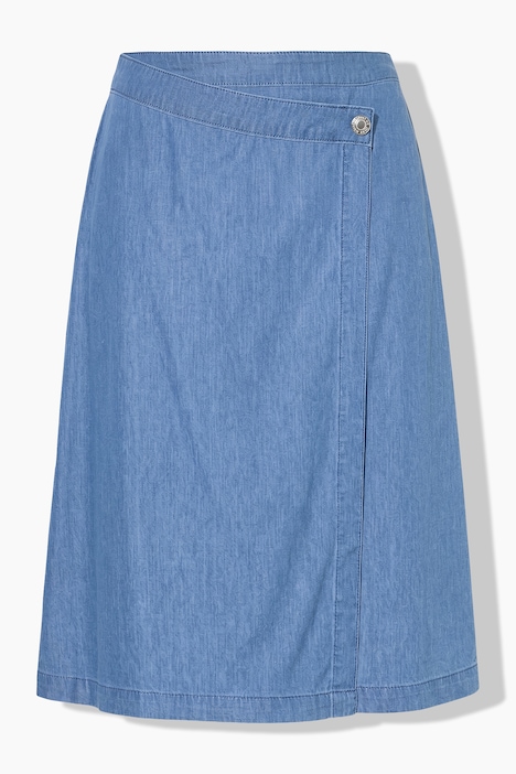 Gonna di jeans dal taglio svasato