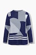 Pullover, Jacquardmuster, Stehkragen, Langarm