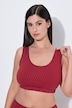 2 Pack Eco Cotton Bralettes: Snowflake