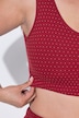 2 Pack Eco Cotton Bralettes: Snowflake
