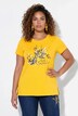 T-shirt, A-line, floral print, short sleeve