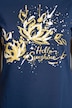 T-shirt, A-line, floral print, short sleeve