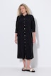 Longbluse, A-Linie, lange Seitenschlitze