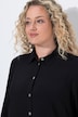 Longbluse, A-Linie, lange Seitenschlitze