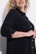 Longbluse, A-Linie, lange Seitenschlitze