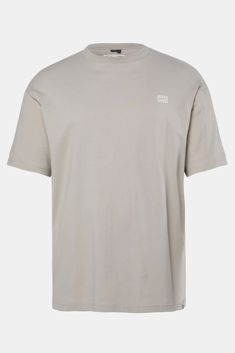 Langarmshirt, 2-in1 Look, Front Print, bis 8XL