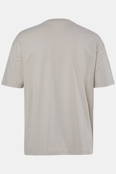 Langarmshirt, 2-in1 Look, Front Print, bis 8XL