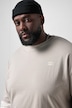 Langarmshirt, 2-in1 Look, Front Print, bis 8XL
