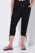 Sweat-Capri, Straight Fit, Elastikbund, Saumschlitz