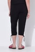 Sweat-Capri, Straight Fit, Elastikbund, Saumschlitz
