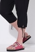 Sweat-Capri, Straight Fit, Elastikbund, Saumschlitz