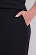 Sweat-Capri, Straight Fit, Elastikbund, Saumschlitz