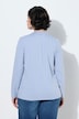 Shirt, Knopfleiste, Classic, Stehkragen, Langarm