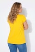 T-Shirt, A-Linie, Aussparung, Metallic-Perle