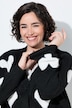 Strickjacke, Herzen, Oversized, V-Ausschnitt, Langarm