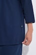 Pyjama, Ziernähte, V-Ausschnitt, 3/4-Arm