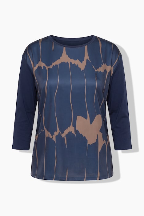 Shirt, Oversized, Rundhalsausschnitt, 3/4-Arm