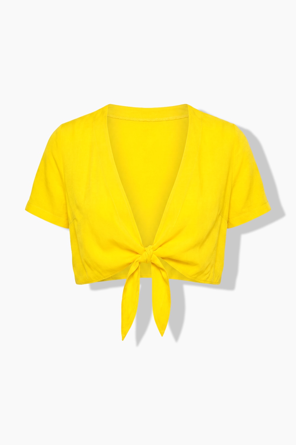 Bolero, Viskose-Crinkle, zum Binden, Halbarm
