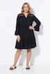 Empire-Kleid, Lochstickerei-Einsätze, Volants