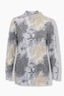 Pullover, Mikro-Pailletten, Stehkragen, Langarm